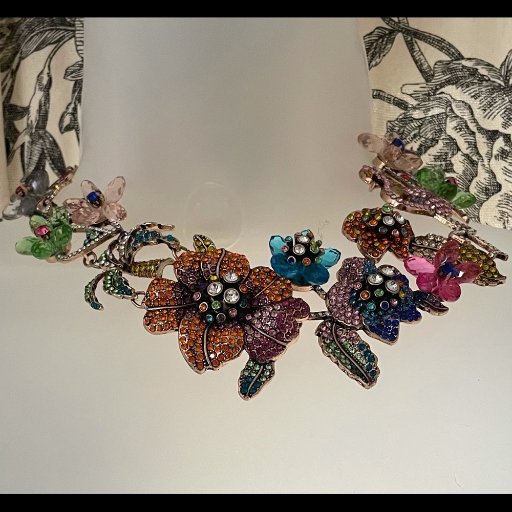 Fabulous Tropical Fun Statement Necklace